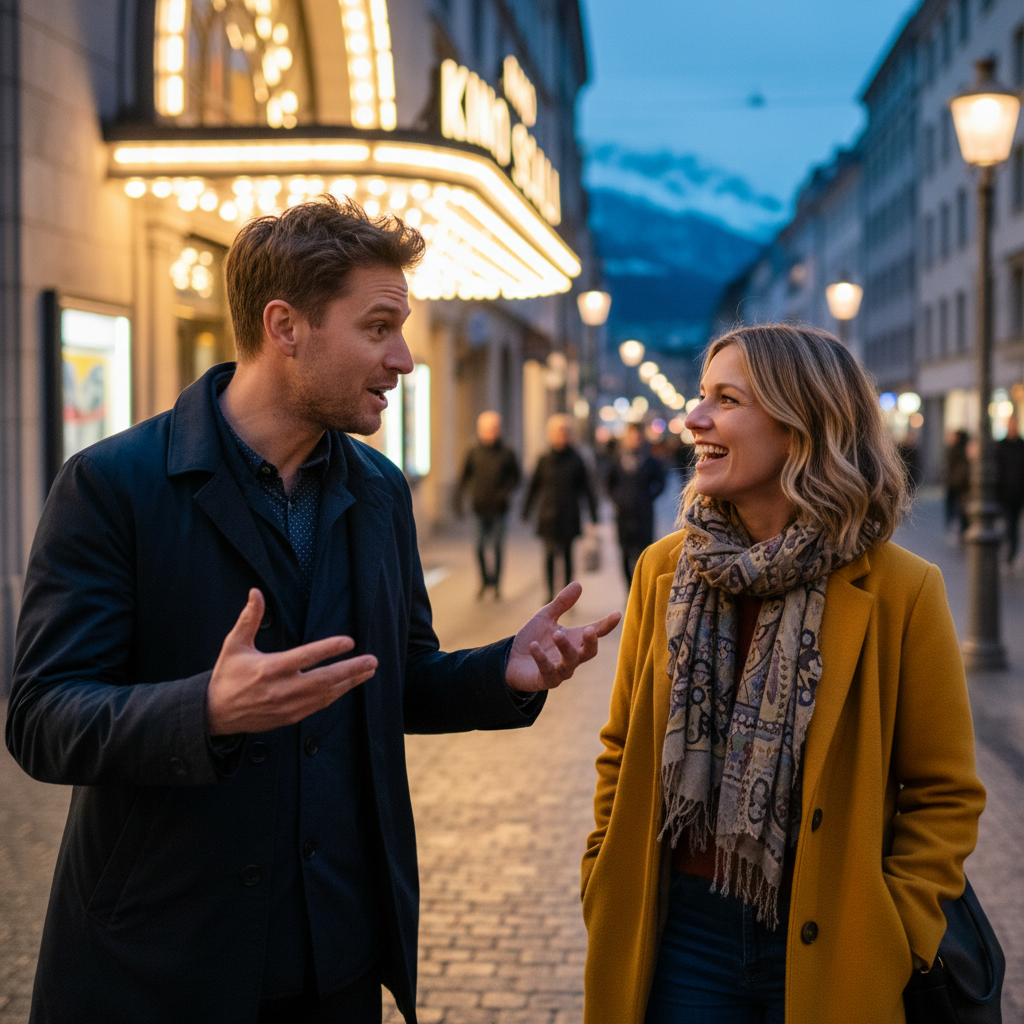 Über einen Film/ein Buch sprechen