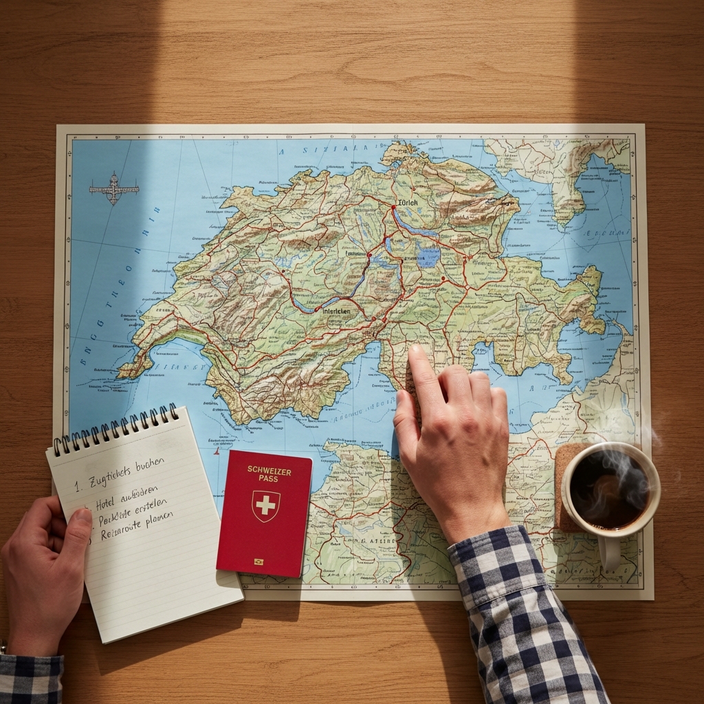 Eine Reise vorbereiten