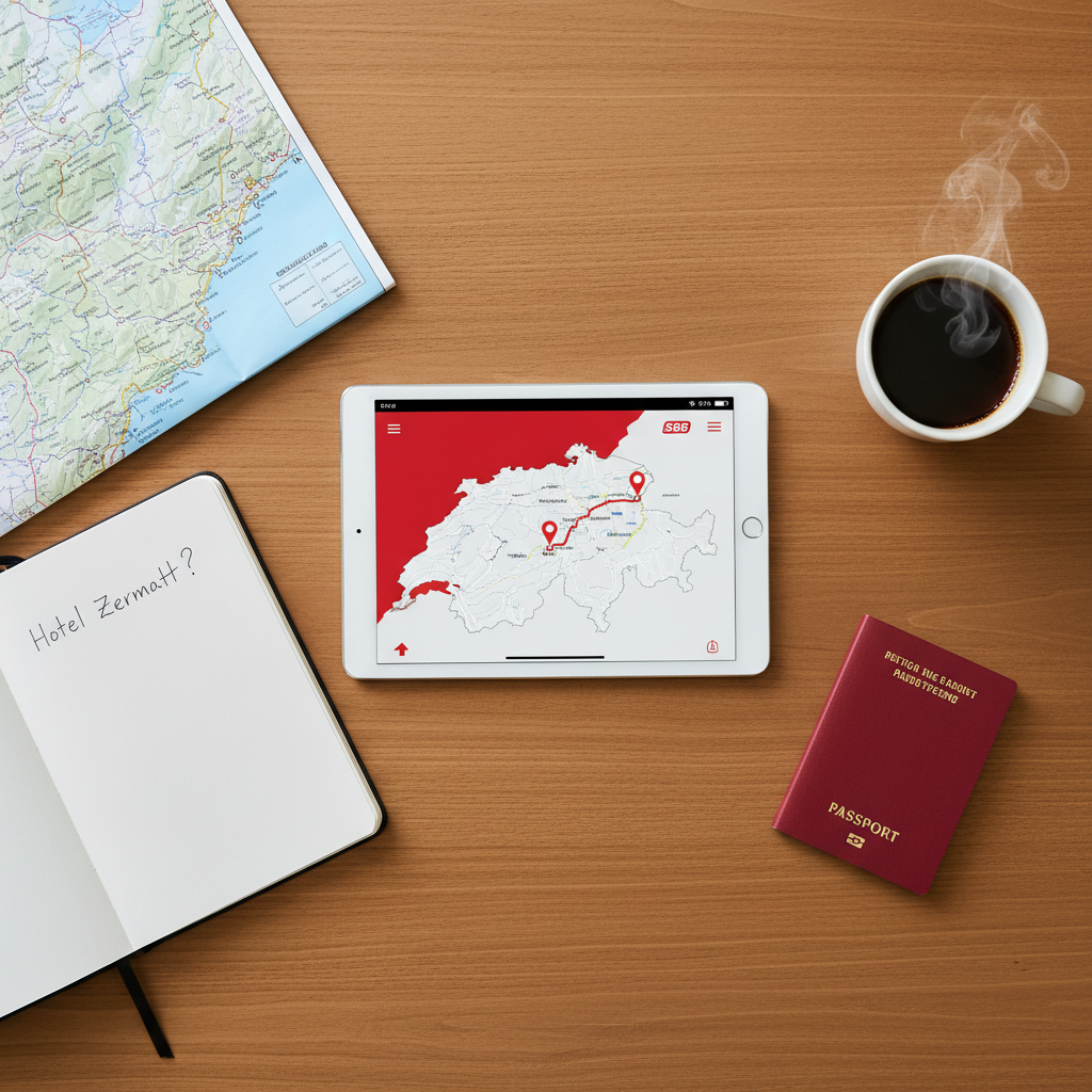 Eine Reise planen