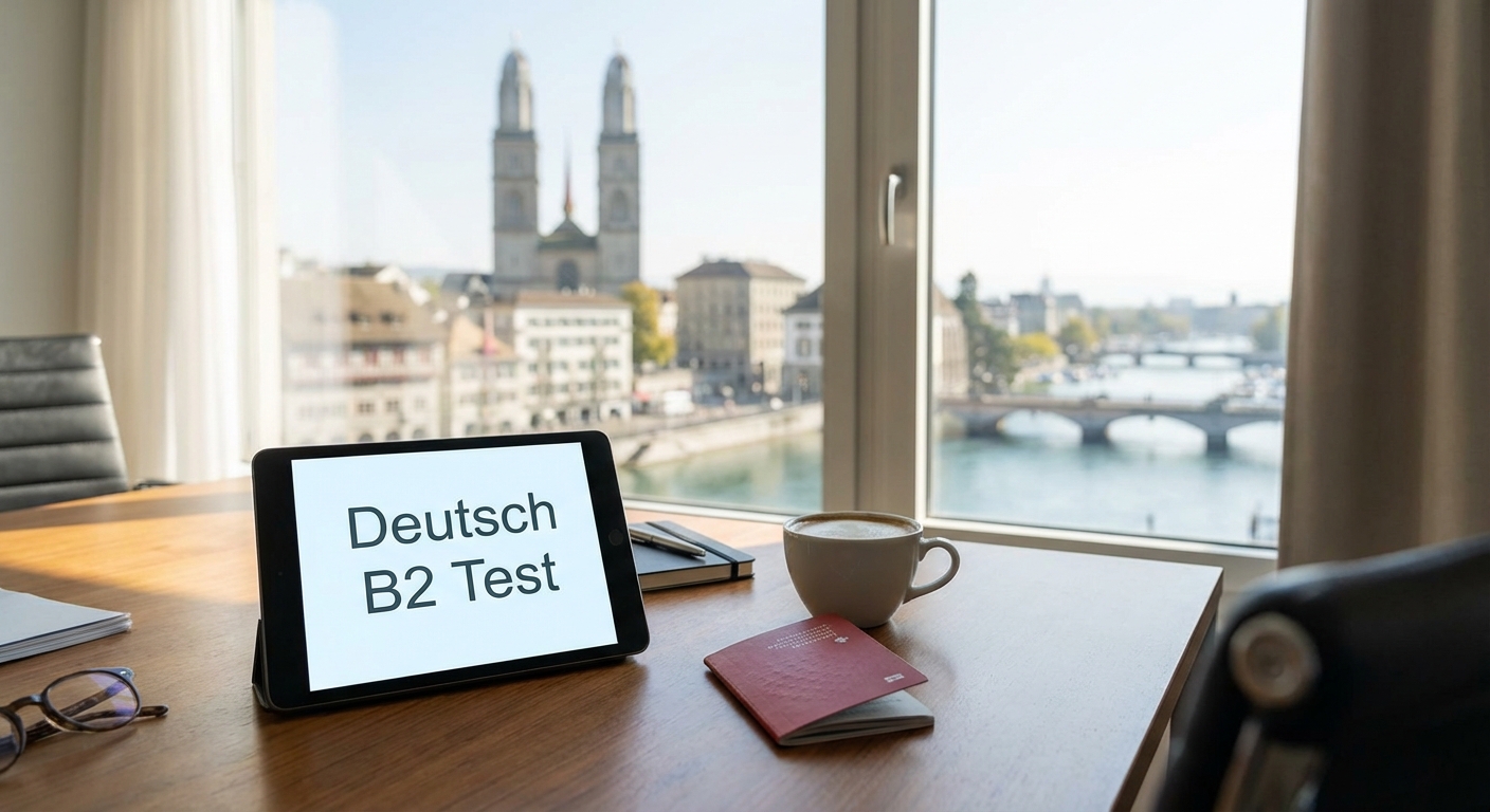 Einstufungstest Deutsch B2 - Schweizer Kontext (test-positionnement-b2-de)